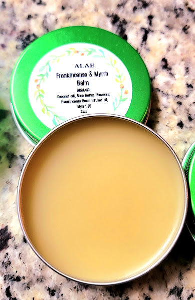 Organic Frankincense & Myrrh Balm