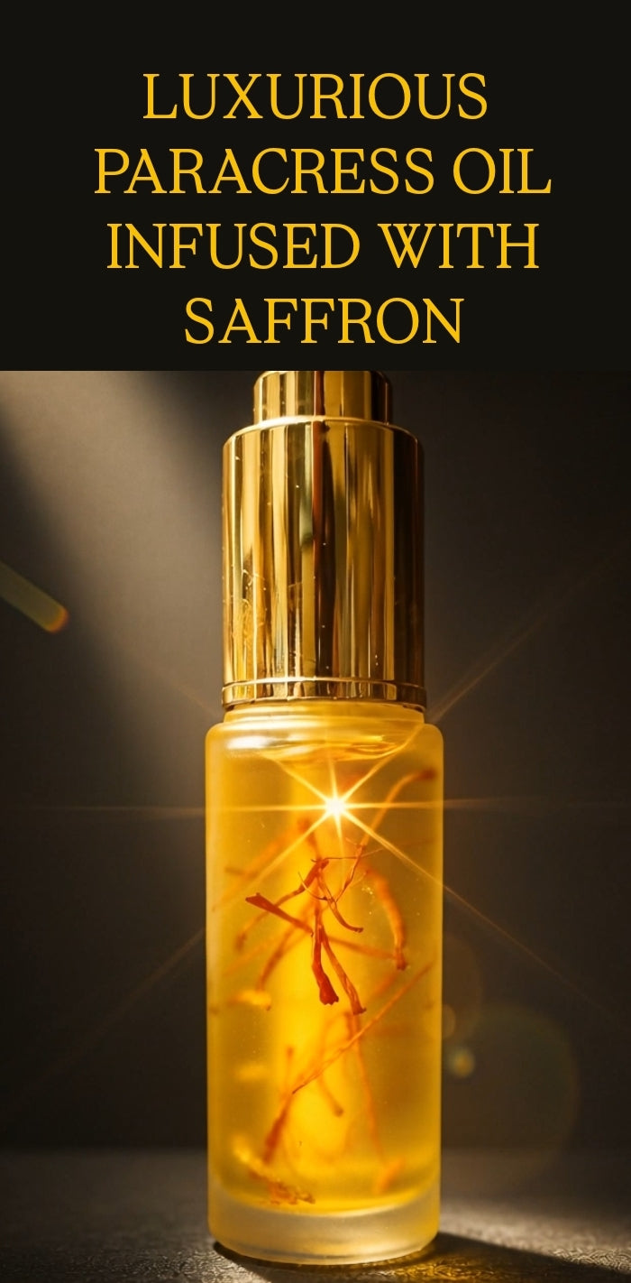 Paracress Oil with Saffron - 1 oz/30ml